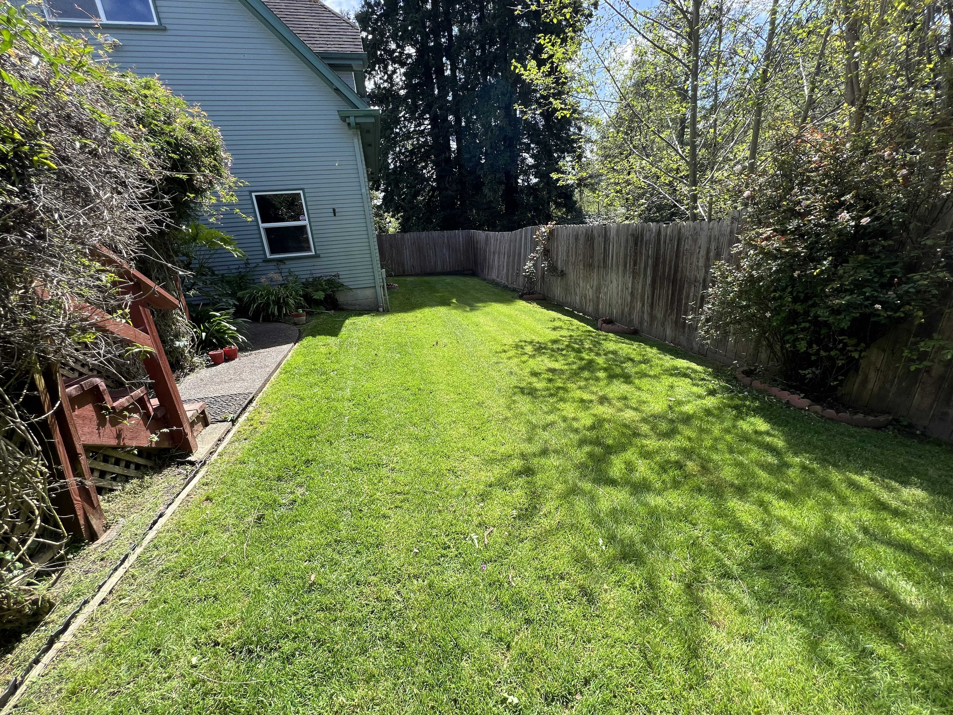 Landscaping work in Humboldt County